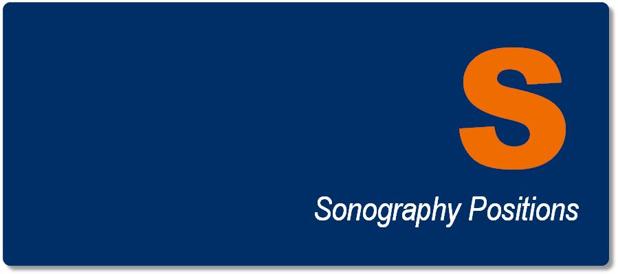 Sonography Positions