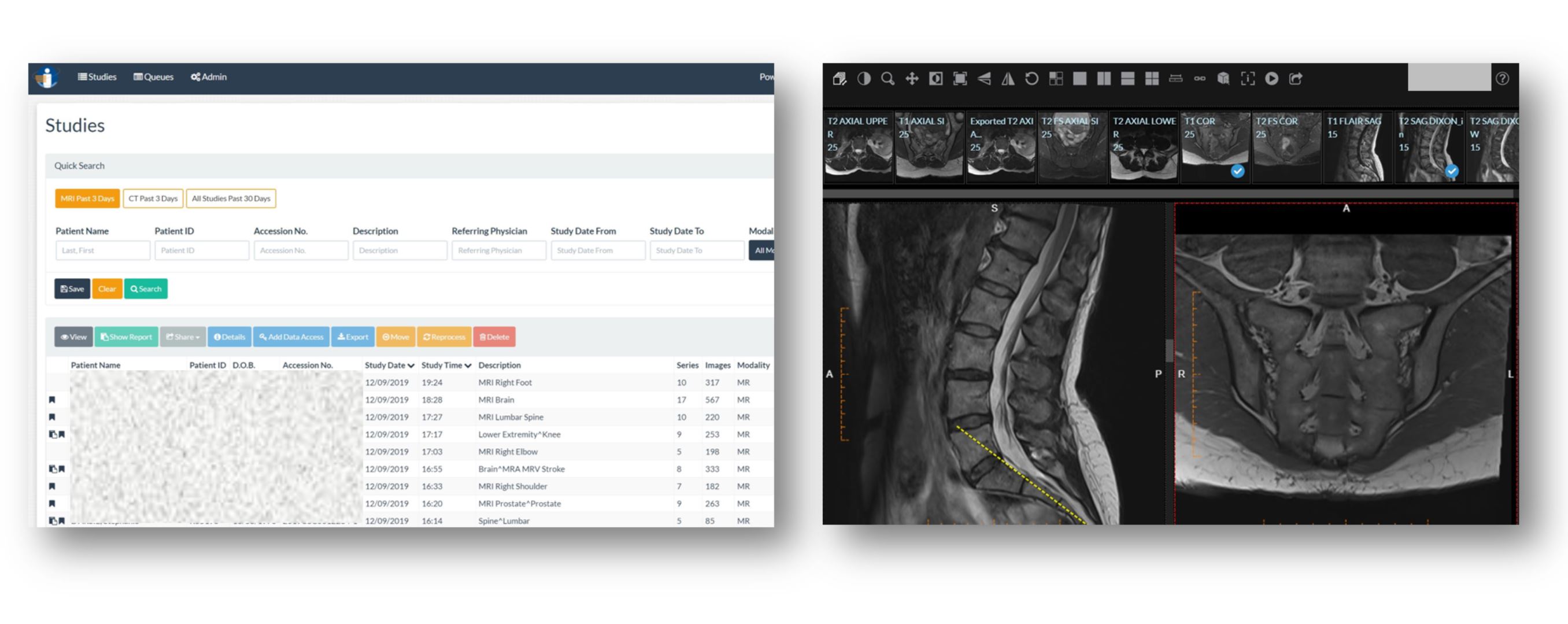 Diagnostic Imaging Patient Portal