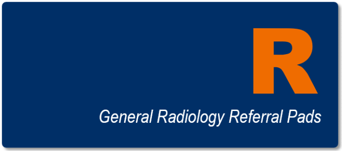 Gen Radiology Pads